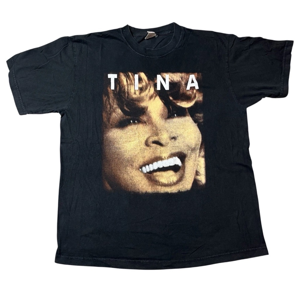 Vintage 2000 Y2K Tina Turner Tour T Shirt
